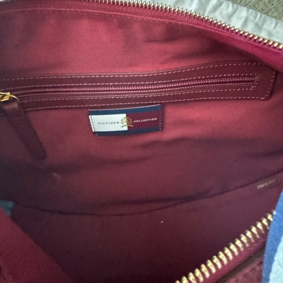 Tommy Hilfiger collection 100% suede bag - Picture 11 of 16